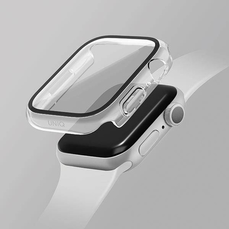 Etui APPLE WATCH 7 / 8 (41MM)
 UNIQ Nautic transparentne