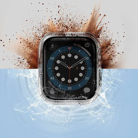 Etui APPLE WATCH 7 / 8 (41MM)
 UNIQ Nautic transparentne