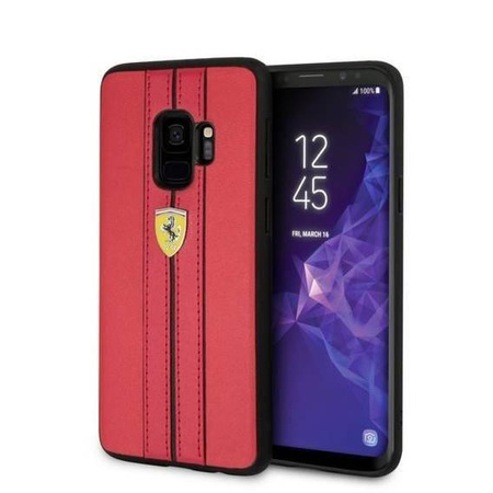 Ferrari Urban Hardcase - Etui Samsung Galaxy S9 (czerwony)