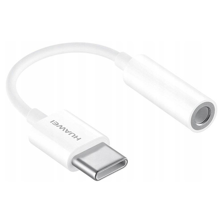 HUAWEI CM20 adapter przejściówka z USB-C na gniazdo audio jack 3.5 mm biały (55030086)