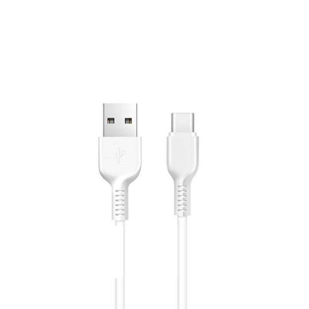 Kabel 2.4A 1m USB - USB-C Hoco X13 biały