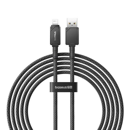 Kabel szybkiego ładowania Baseus USB do IP 2,4A,2m (Czarny)