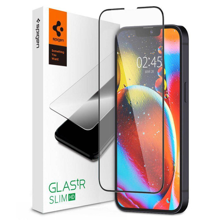 Spigen Glass TR Slim FC szkło hartowane do iPhone 13 Pro / iPhone 13