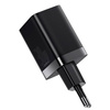 Baseus Super Si Pro szybka ładowarka USB / USB Typ C 30W Power Delivery Quick Charge czarny (CCSUPP-E01)