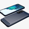Carbon Case elastyczne etui pokrowiec Samsung Galaxy S21 FE czarny