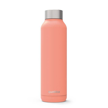 Quokka Solid - Butelka termiczna ze stali nierdzewnej 630 ml (Apricot)